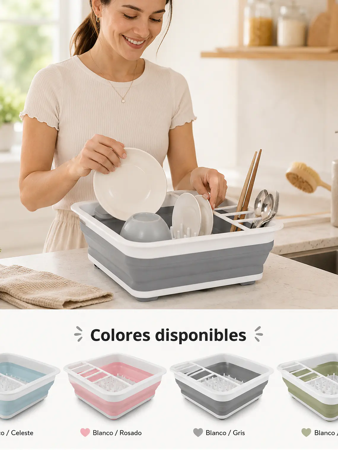 Escurridor Plegable Multifuncional 2