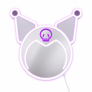 Espejo LED Decorativo USB Sanrio Kuromi