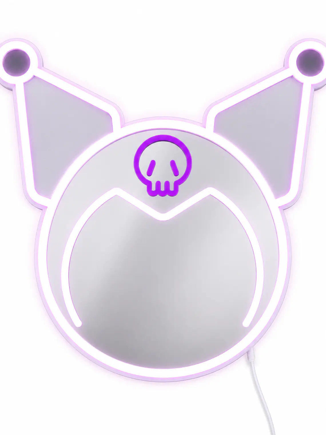 Espejo LED Decorativo USB Sanrio Kuromi 1