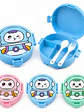 Lonchera Infantil Astronauta con Cubiertos - Miniatura 1