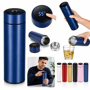 Termo Inteligente LED Acero Inoxidable 500 ml