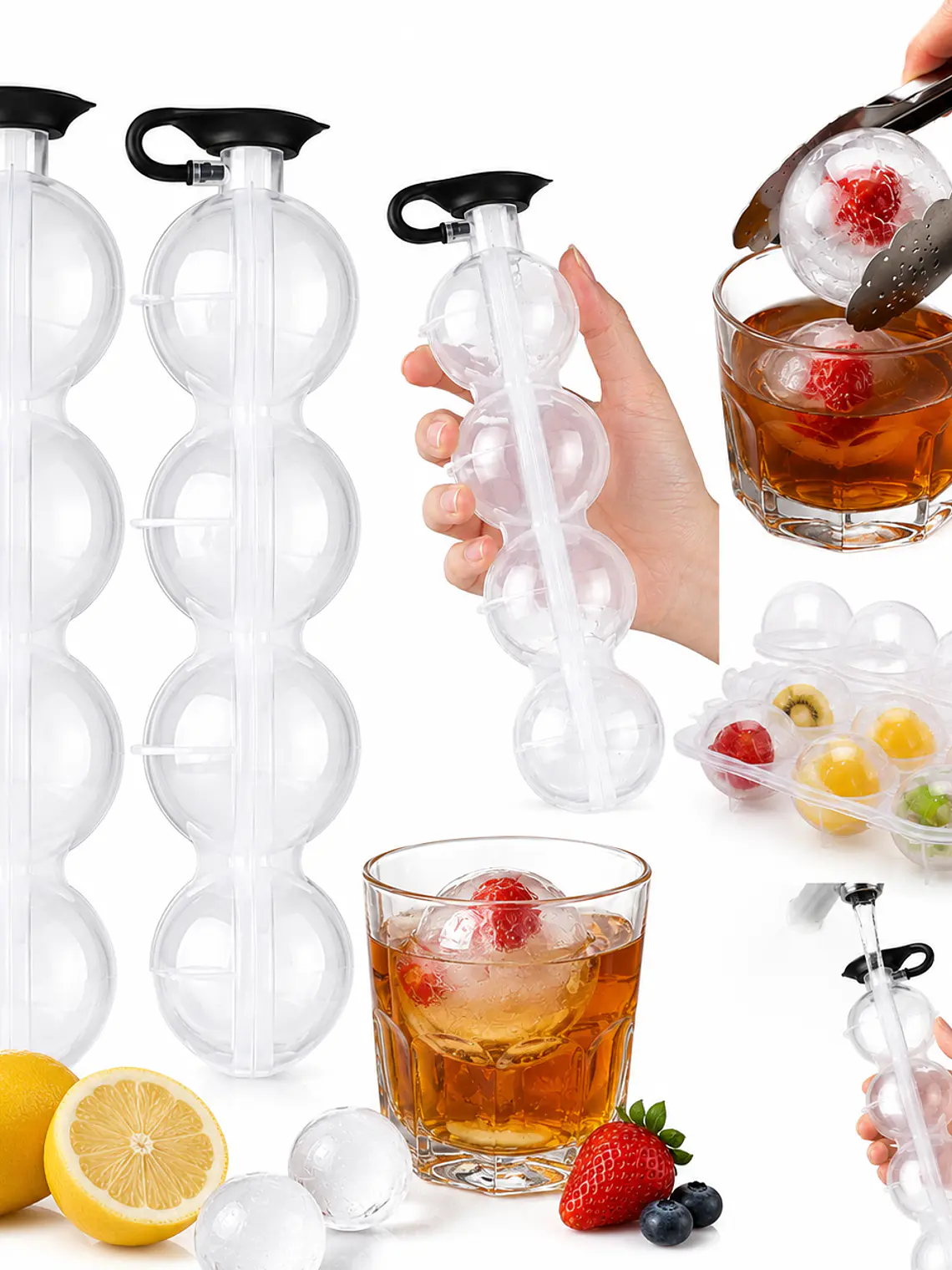 Molde de Hielo Esférico DIY Ice Food 1