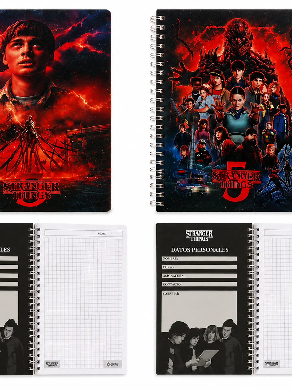 Cuaderno Universitario Stranger Things 100 Hojas 1