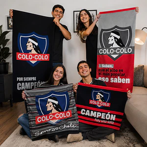 Toalla de Microfibra Deportiva Equipos de Fútbol 137x68 cm