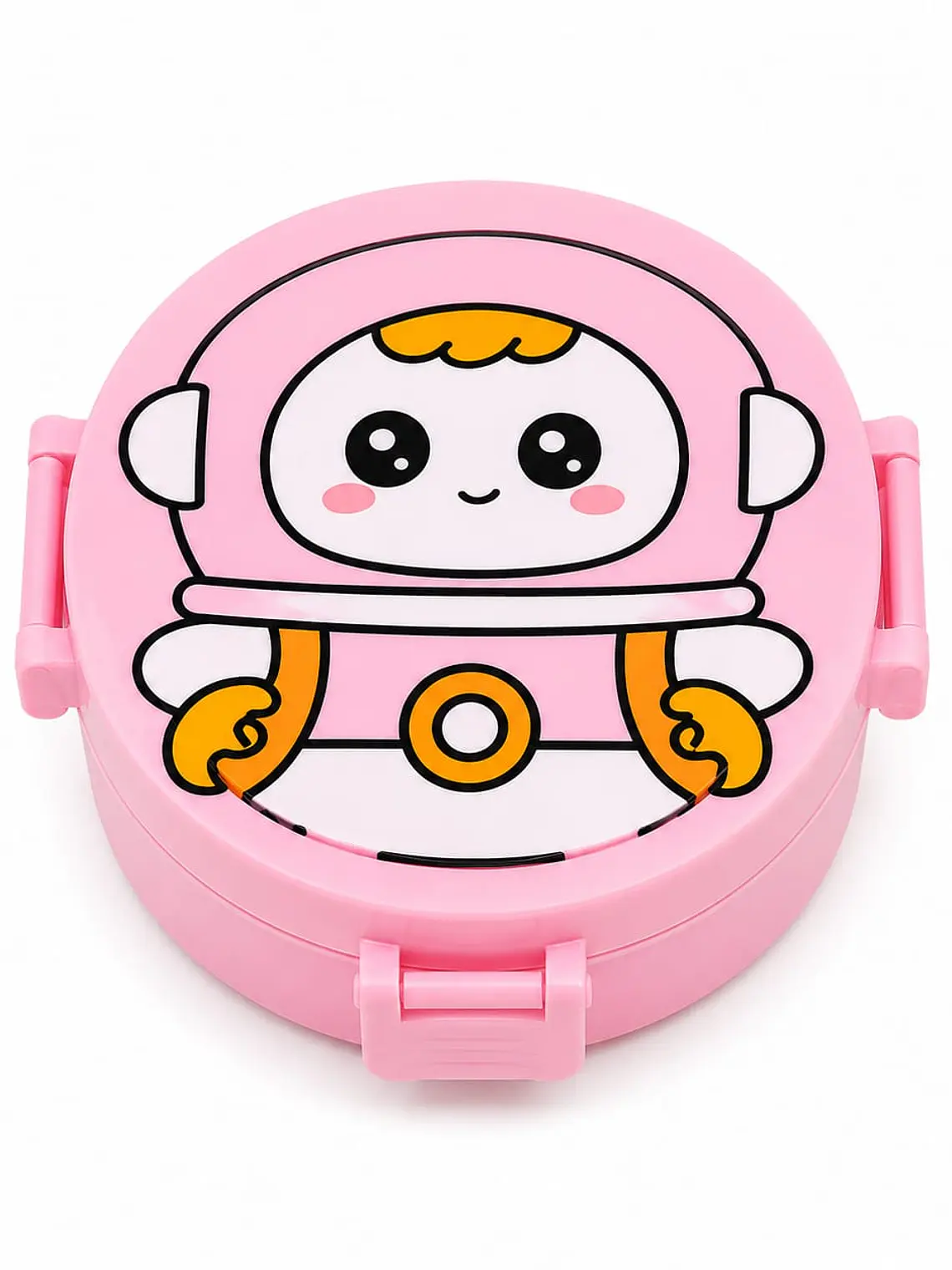 Lonchera Infantil Astronauta con Cubiertos 5