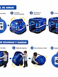 Carpa infantil plegable con diseño de vehículos - Miniatura 6