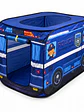 Carpa infantil plegable con diseño de vehículos - Miniatura 8
