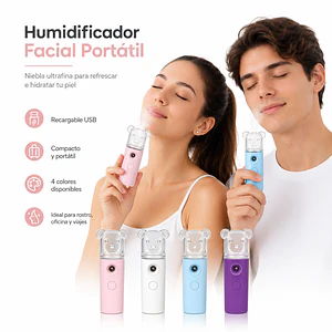 Humidificador Facial Portátil Nano Mist Recargable USB