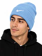 Gorro tejido unisex con puño y logo bordado - Miniatura 2
