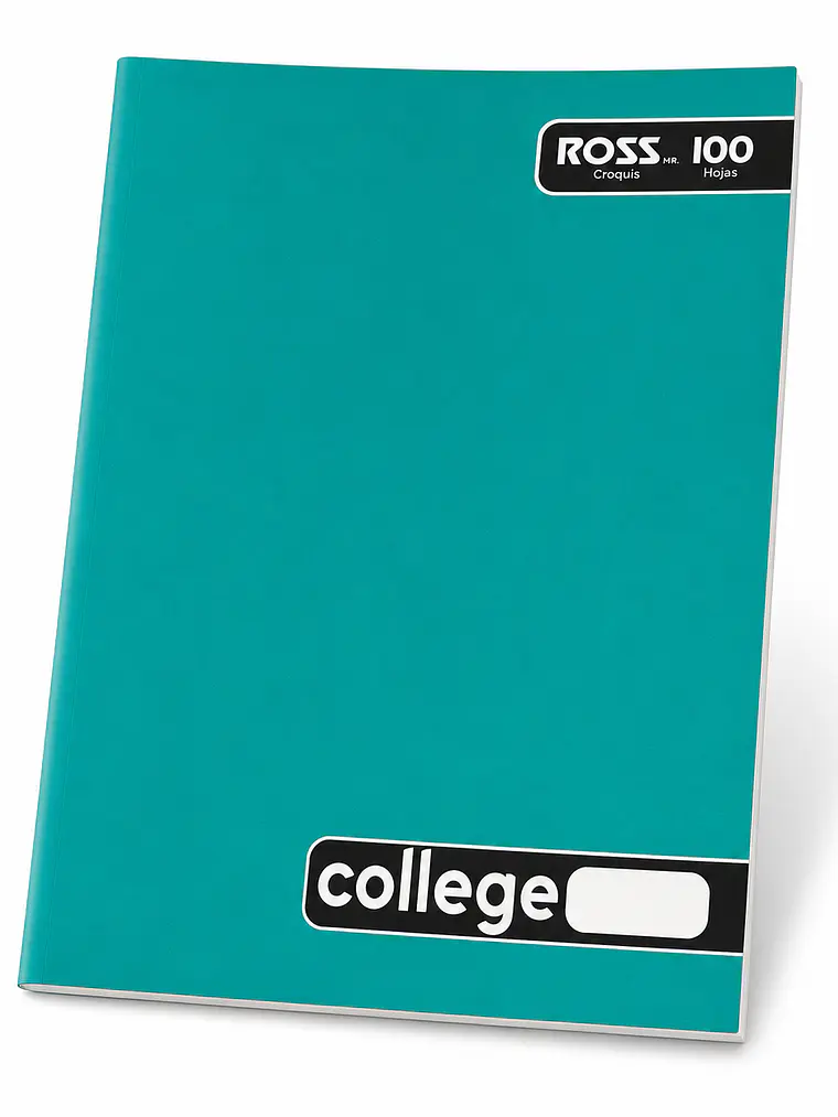 CUADERNOI ROSS COLLEGE LISO 100 HJ CROQUIS 2