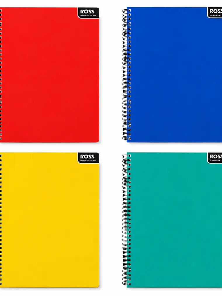 CUADERNO UNIVERSITARIO  ROSS  LISO 100 HJ 7MM 1