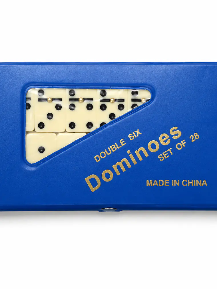 JUEGO DE DOMINÓ CLÁSICO 28 PIEZAS 3