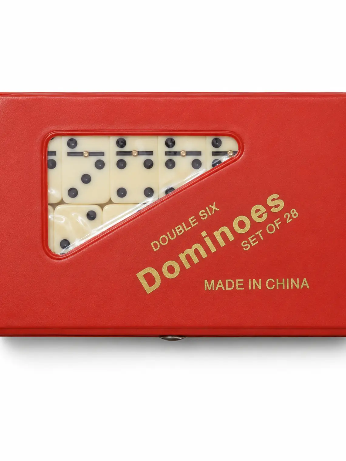 JUEGO DE DOMINÓ CLÁSICO 28 PIEZAS 5