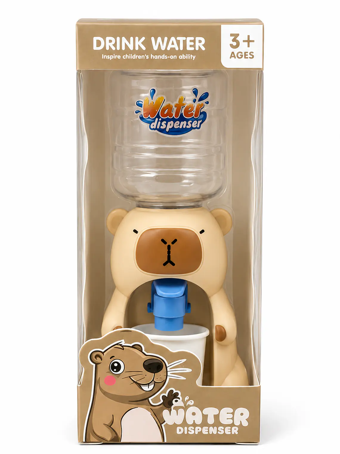 Dispensador de Agua Infantil con Vaso capibara 5