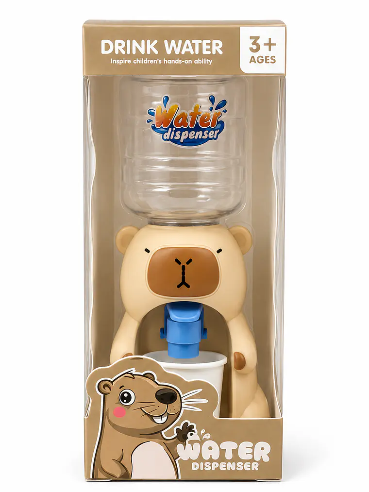 Dispensador de Agua Infantil con Vaso capibara 5