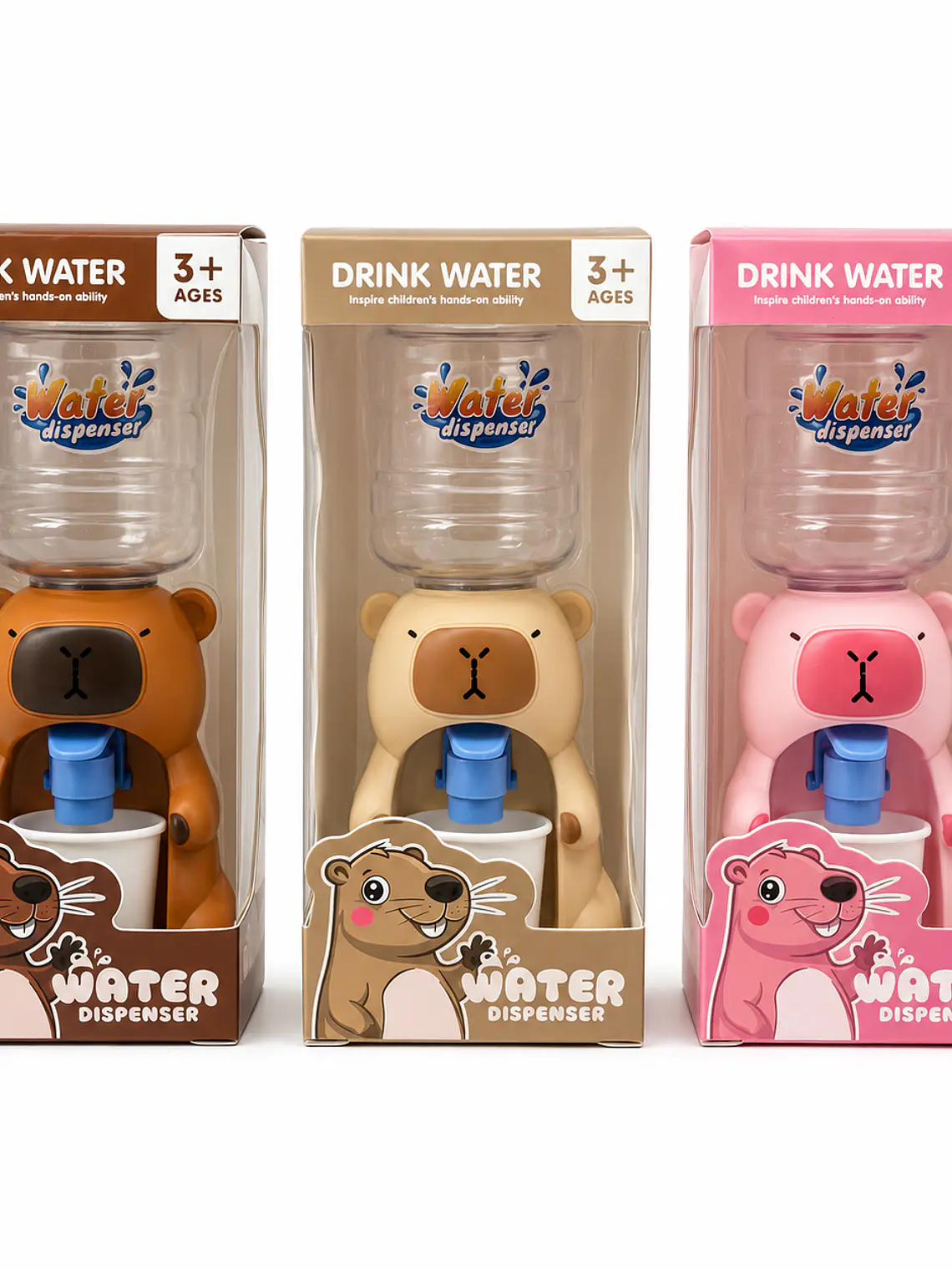 Dispensador de Agua Infantil con Vaso capibara 1