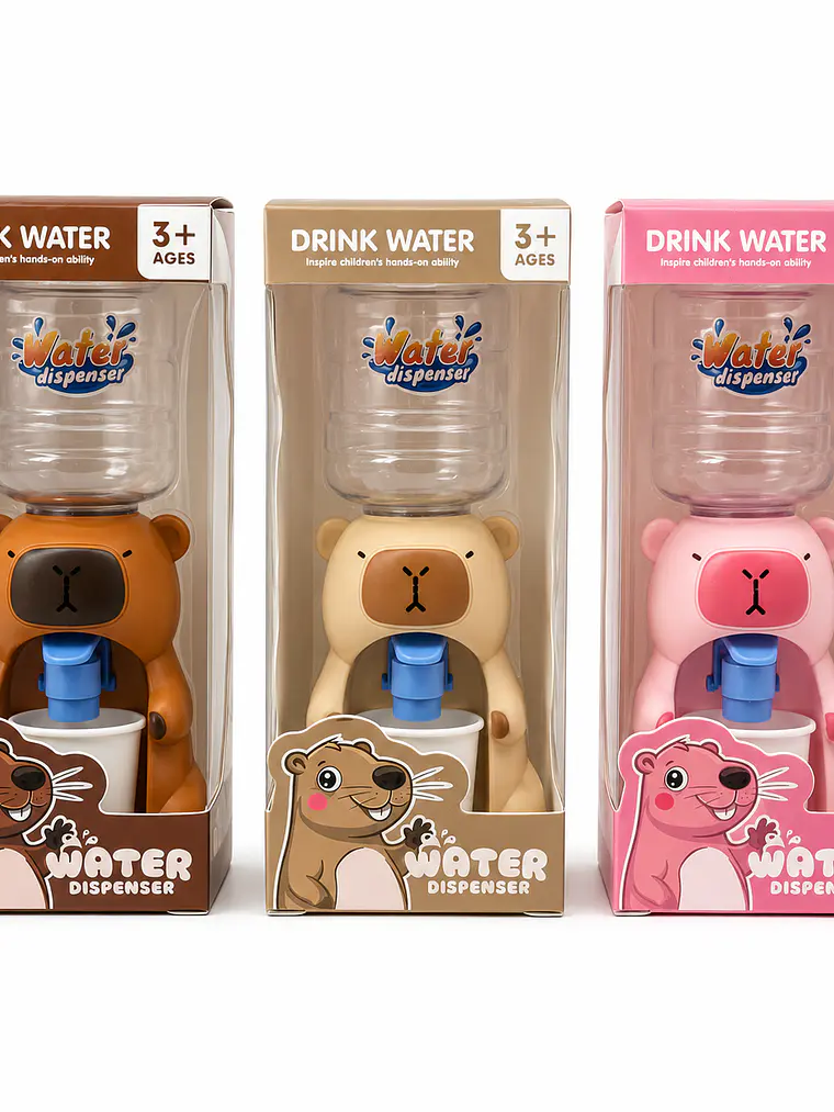 Dispensador de Agua Infantil con Vaso capibara 1