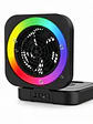 VENTILADOR LED RGB CON PARLANTE - Miniatura 1