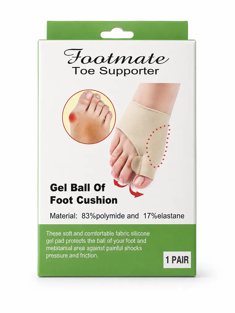 CORRECTOR DE JUANETE CON GEL Y SOPORTE PARA DEDO 2