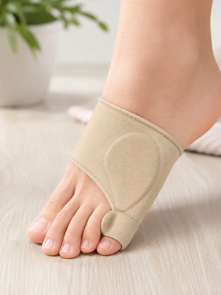 CORRECTOR DE JUANETE CON GEL Y SOPORTE PARA DEDO 4