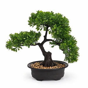 Planta artificial estilo bonsái