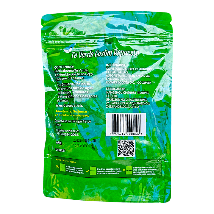 TE VERDE GOSLIM REPUESTO 2