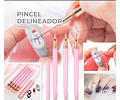 Pincel Liner Con Tapa