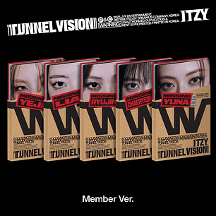 Itzy - Tunnel vision Member (random ver)