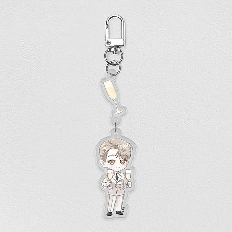 [STOCK] Pop the beyond - Between the lines Acrylic keyring Juheon