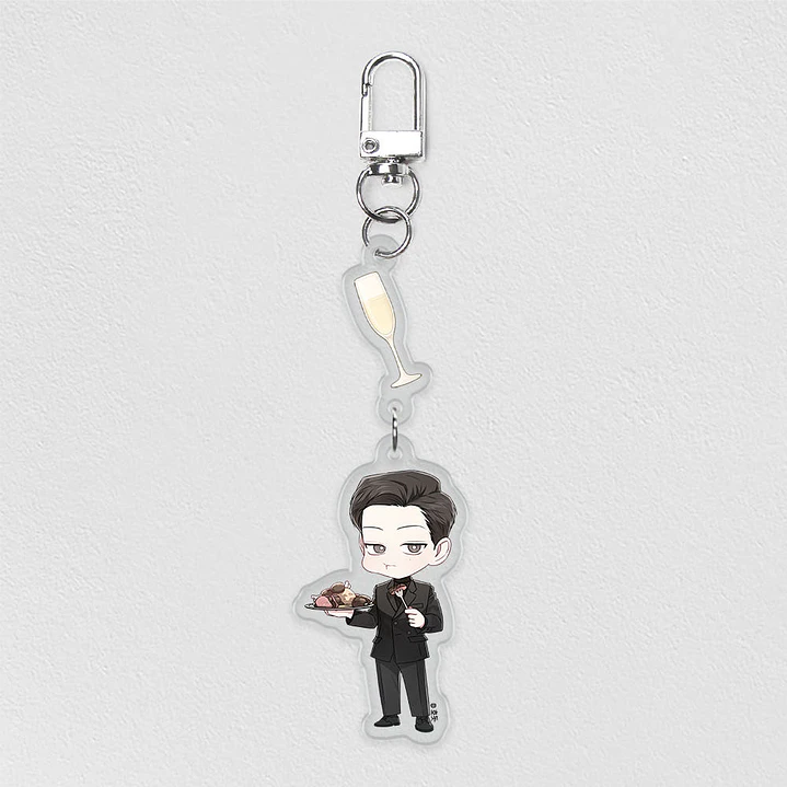 [STOCK] Pop the beyond - Between the lines Acrylic keyring Dohu 1