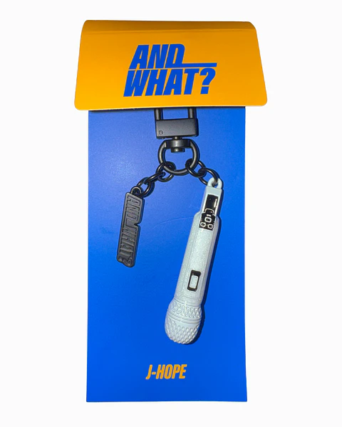 J-HOPE MIC KEY CHAIN - AND_WHAT?