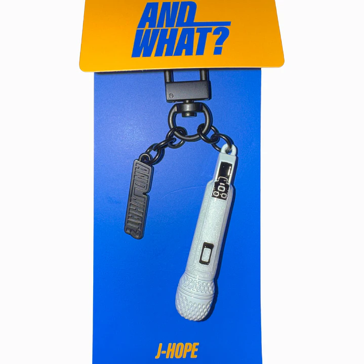J-HOPE MIC KEY CHAIN - AND_WHAT? 1