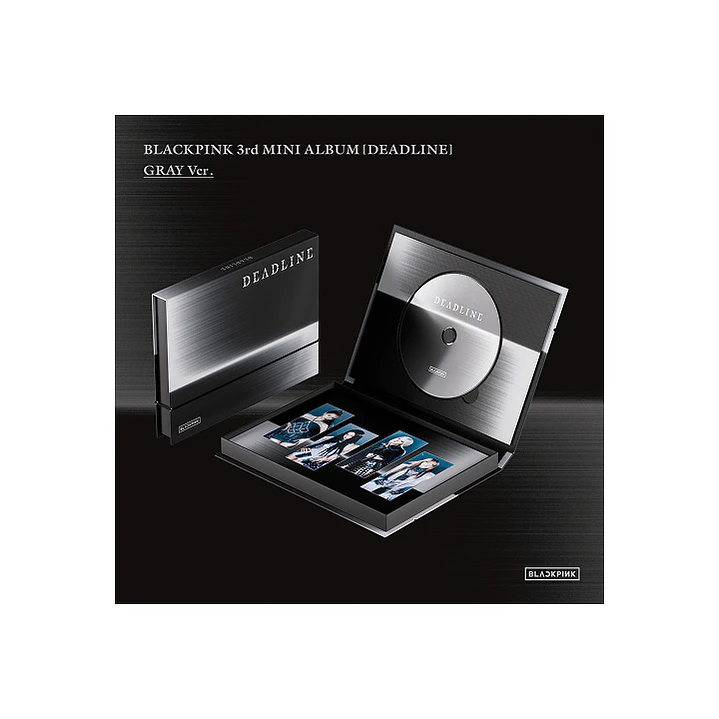 [STOCK] BLACKPINK 3rd MINI ALBUM [DEADLINE] Gray Ver. 1