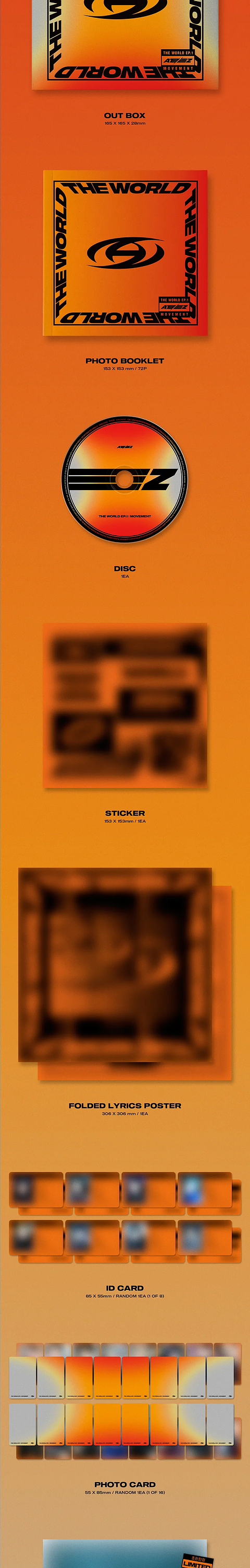 The World Ep.1: Movement Ver. Diary (naranja)