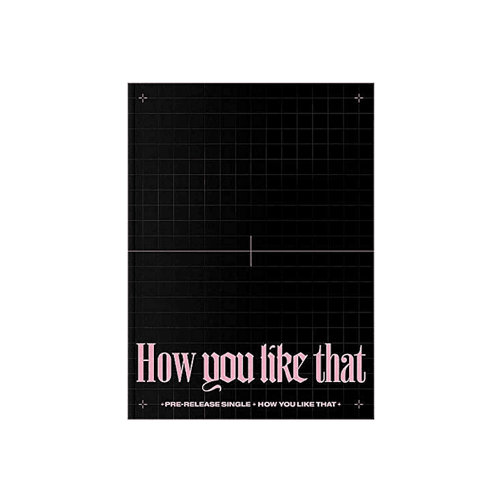 Black Pink How You Like That Edicion Especial Album Kpop Pre-Release Single Físico 2020  1