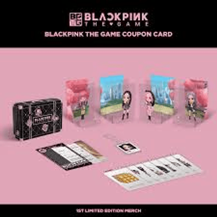 BLACKPINK THE GAME COUPON CARD 2