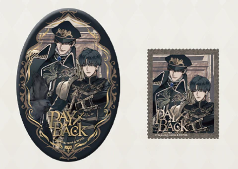 Wts PAYBACK X MERCURY STUDIO - Raven Oath - Can Badge Set