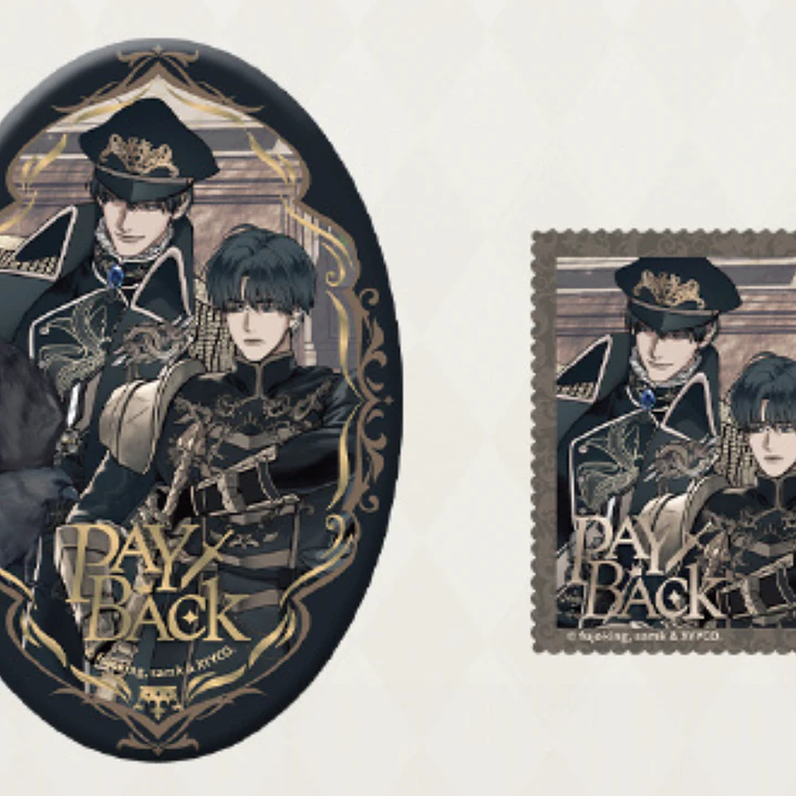 Wts PAYBACK X MERCURY STUDIO - Raven Oath - Can Badge Set 1