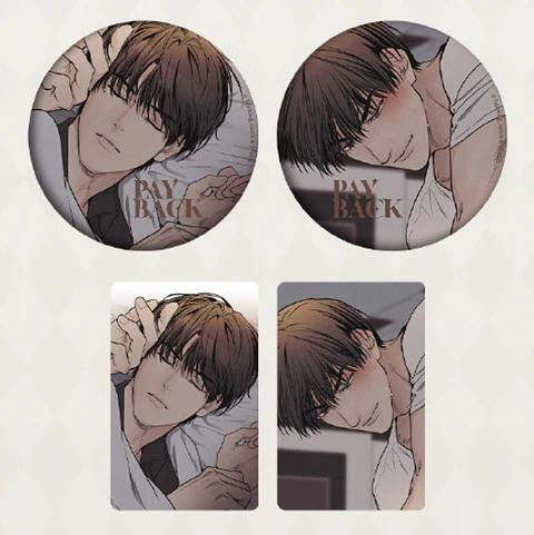 Wts PAYBACK X MERCURY STUDIO - Between Breaths - Can Badge Set