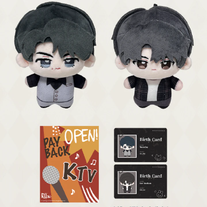 Wts PAYBACK X MERCURY STUDIO - 10 cm plush doll  1