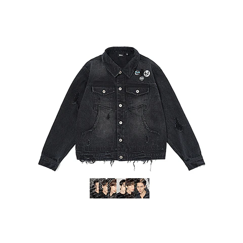  ENHYPEN - WORLD TOUR 'BLOOD SAGA' Denim Jacket