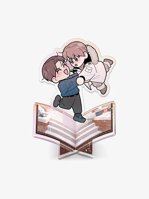 Flip Turn: MINI POP-UP BOOK ACRYLIC STAND