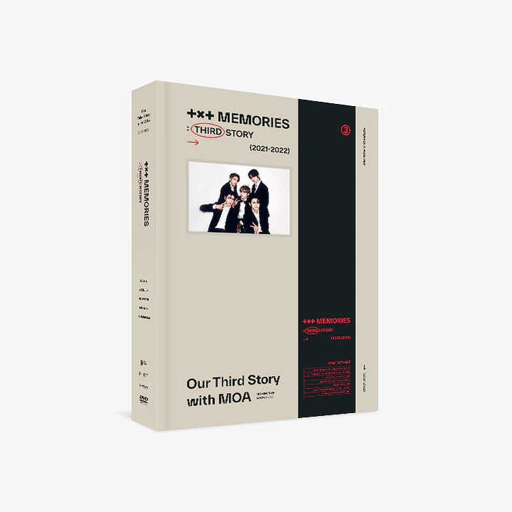 TOMORROW X TOGETHER MEMORIES : THIRD STORY DVD 1