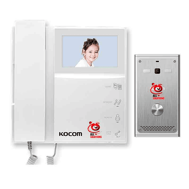 Kit Videoportero Kocom Color 4,3'' Modelo: KCV-464 + KC-Q81P