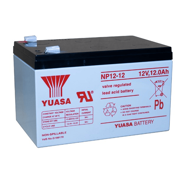 Batería Yuasa 12V / 12Ah