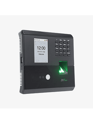 MB10-VL. Terminal standalone de t&a con verificación por reconocimiento facial/huella/clave, adms.