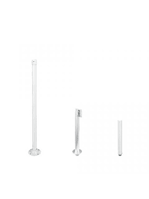 KJZ-03. soporte tipo brazo metálico para instalación en torniquetes de dispositivos faciales.