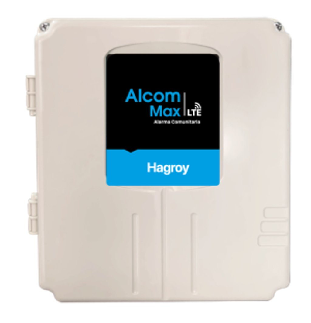Alarma Comunitaria Hagroy Alcom Max LTE 4G con App y Monitoreo Web
