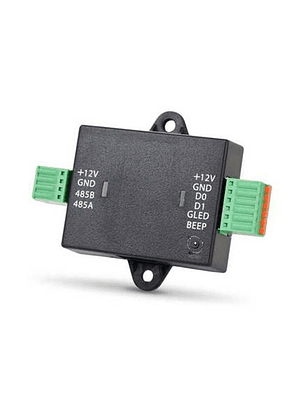 WR485. conversor wiegand a rs485 para lectores. compatible con controlador c2-260.