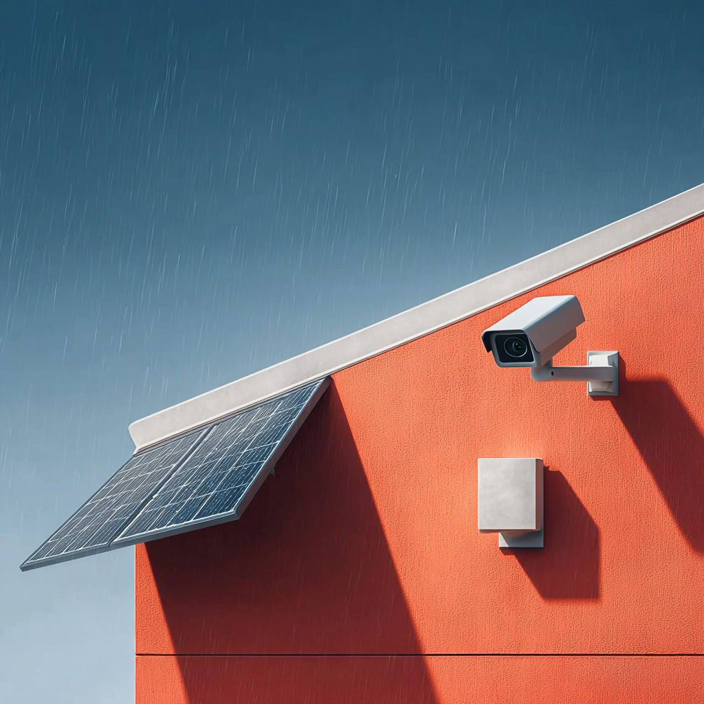 ¿Por qué elegir una cámara con panel solar?